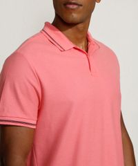 Polo-Masculina-Basica-Comfort-em-Piquet-Manga-Curta-Rose-9842591-Rose_4