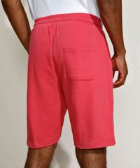 Bermuda-de-Moletom-Masculina-Relaxed-Vermelho-Claro-9967663-Vermelho_Claro_2