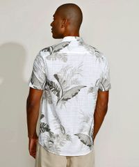 Camisa-Masculina-Relaxed-Estampada-de-Folhagem-Manga-Curta-Branca-9919463-Branco_2