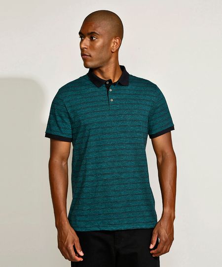 Polo-Masculina-Tradicional-Listrada-Manga-Curta-Verde-Escuro-9942888-Verde_Escuro_1 Polo-Masculina-Tradicional-Listrada-Manga-Curta-Verde-Escuro-9942888-Verde_Escuro_1