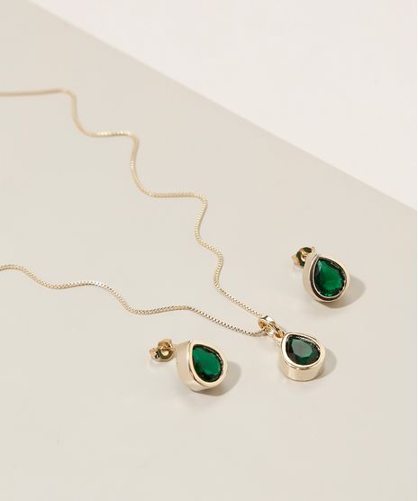 Kit-de-Colar-e-Par-de-Brinco-Zirconia-Dourado-9945070-Dourado_1