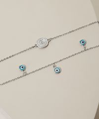 Kit-Feminino-de-2-Pulseiras-Folheado-Ponto-de-Luz-e-Olho-Grego-Prateada-9945073-Prateada_1