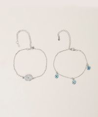 Kit-Feminino-de-2-Pulseiras-Folheado-Ponto-de-Luz-e-Olho-Grego-Prateada-9945073-Prateada_3