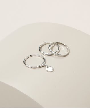 Kit-Feminino-de-3-Aneis-Folheados-Aliancas-e-Pingente-de-Coracao-Prateada-9945076-Prateada_1
