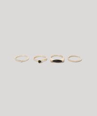 Kit-Feminino-de-4-Aneis-Folheados-Geometrico-Texturizados-e-com-Strass-Dourado-9945106-Dourado_3