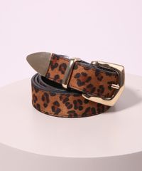 Cinto-Feminino-Medio-Estampado-Animal-Print-de-Onca-com-Fivela-Quadrada-Multicor-9945540-Multicor_1