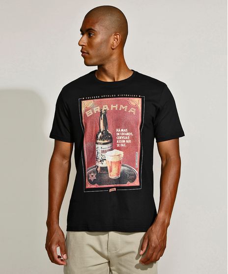 Camiseta-Masculina-Basica-Brahma-Manga-Curta-Gola-Careca-Preta-9956462-Preto_1