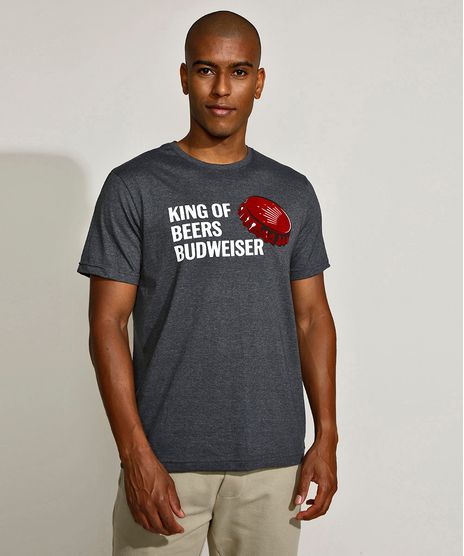 Camiseta-Masculina-Basica-Budweiser-Manga-Curta-Gola-Careca-Cinza-Mescla-Escuro-9956465-Cinza_Mescla_Escuro_1