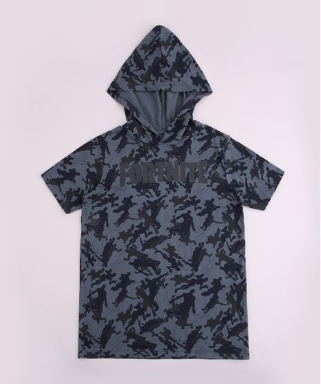 Camiseta-Juvenil-Fortnite-com-Capuz-Manga-Curta-Cinza-9962562-Cinza_1