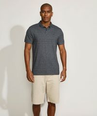 Polo-Masculina-com-Bordado-Manga-Curta-Cinza-Mescla-Escuro-9874808-Cinza_Mescla_Escuro_3