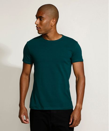 Camiseta-Masculina-Basica-Manga-Curta-Gola-Careca-Verde-Escuro-9209153-Verde_Escuro_1