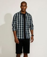 Camisa-Masculina-Comfort-Estampada-Xadrez-Manga-Longa-Azul-9809562-Azul_3