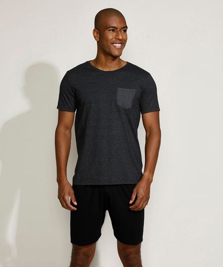 Pijama-Masculino-com-Bolso-Manga-Curta-Cinza-Mescla-Escuro-9962359-Cinza_Mescla_Escuro_1 Pijama-Masculino-com-Bolso-Manga-Curta-Cinza-Mescla-Escuro-9962359-Cinza_Mescla_Escuro_1