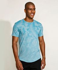 Camiseta-Masculina-Estampado-de-Folhagens-Manga-Curta-Gola-Careca-Azul-Claro-9964836-Azul_Claro_1 Camiseta-Masculina-Estampado-de-Folhagens-Manga-Curta-Gola-Careca-Azul-Claro-9964836-Azul_Claro_1