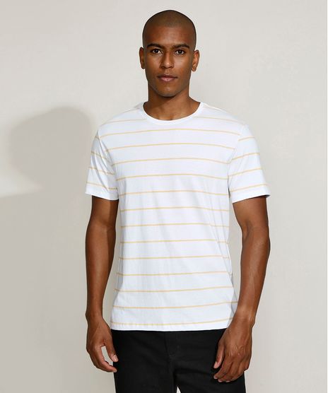 Camiseta-Masculina-Basica-Listrada-Manga-Curta-Gola-Careca-Mostarda-9965235-Mostarda_1