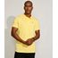 Polo-Masculina-Tradicional-Basica-em-Piquet-com-Bordado-Manga-Curta-Amarela-9967087-Amarelo_1