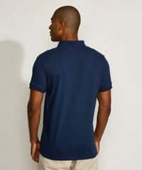Polo-Masculina-Tradicional-Basica-em-Piquet-com-Bordado-Manga-Curta-Azul-Marinho-9967087-Azul_Marinho_2