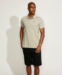 Polo-Masculina-Tradicional-Basica-em-Piquet-com-Bordado-Manga-Curta-Chumbo-9967087-Chumbo_3
