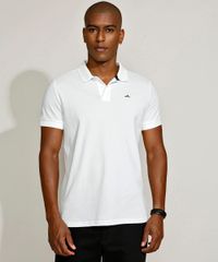 Polo-Masculina-Tradicional-Basica-em-Piquet-com-Bordado-Manga-Curta-Off-White-9967087-Off_White_1