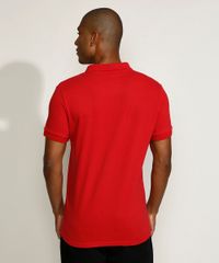 Polo-Masculina-Tradicional-Basica-em-Piquet-com-Bordado-Manga-Curta-Vermelha-9967087-Vermelho_2