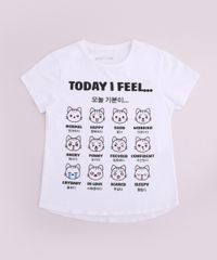 Blusa-Juvenil-Gatinhos--Today-I-Feel-----Manga-Curta-Off-White-9888008-Off_White_1