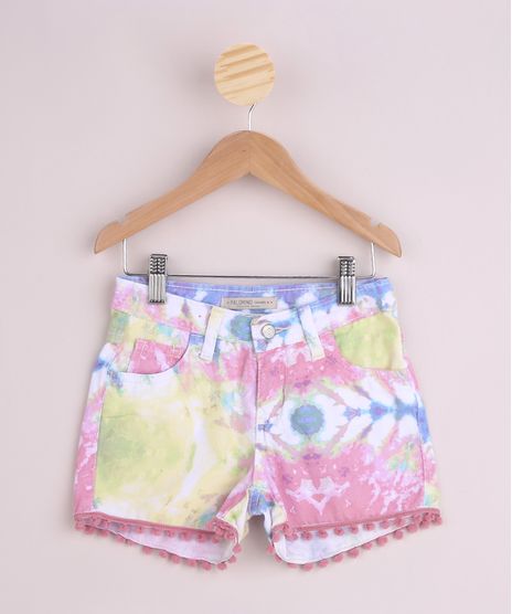 Short-de-Sarja-Infantil-Estampado-Tie-Dye-Rosa-9958994-Rosa_1