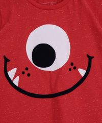 Camiseta-Infantil-Monstrinho-Aveludado-Manga-Curta-com-Dobra-Vermelho-9965777-Vermelho_3