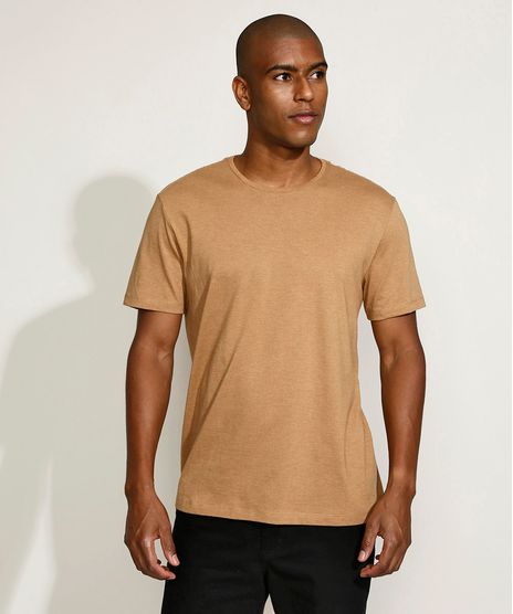 Camiseta-Masculina-Manga-Curta-Gola-Careca-Marrom-Claro-9602030-Marrom_Claro_1