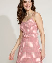 Vestido-Feminino-Mindset-Longo-Estampado-de-Poa-com-Cinto-Alca-Fina-Rose-9970746-Rose_4
