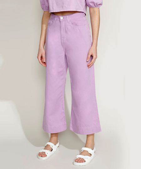 Calca-de-Sarja-Feminina-Mindset-Pantacourt-Cintura-Super-Alta-Lilas-9971082-Lilas_1 Calca-de-Sarja-Feminina-Mindset-Pantacourt-Cintura-Super-Alta-Lilas-9971082-Lilas_1