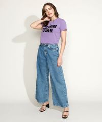 Calca-Jeans-Feminina-Equivoco-Wide-Reta-Cintura-Alta-Marmorizada-Azul-Medio-9974616-Azul_Medio_3