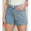 Short-Jeans-Feminino-Equivoco-Cintura-Alta-Azul-Medio-9974622-Azul_Medio_1