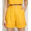 Bermuda-Feminina-Equivoco-Cintura-Super-Alta-Alfaiatada-com-Pregas-Amarela-9974617-Amarelo_1