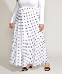 Saia-de-Tule-Feminina-Plus-Size-Mindset-Longa-Estampada-de-Poa-Branca-9970758-Branco_1