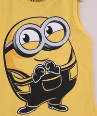Conjunto-Infantil-Minions-Regata-Amarela---Bermuda-de-Moletom-Cinza-Mescla-Claro-9952703-Cinza_Mescla_Claro_2