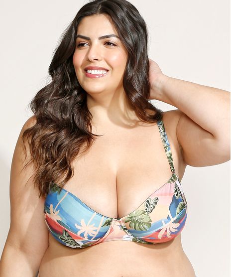 Biquini-Top-Plus-Size-Meia-Taca-Estampado-Por-do-Sol-Sem-Bojo-com-Aro-e-Alca-Removivel-Protecao-UV50--Multicor-9958153-Multicor_1