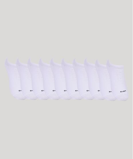 Kit-de-10-Meias-Masculino-Lupo-Invisivel-Branco-9968851-Branco_1