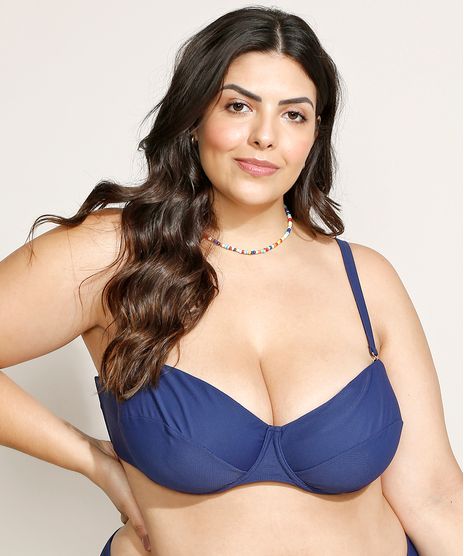 Biquini-Top-Plus-Size-Meia-Taca-Texturizado-Sem-Bojo-com-Aro-e-Alca-Removivel-Protecao-UV50--Azul-Marinho-9958158-Azul_Marinho_1