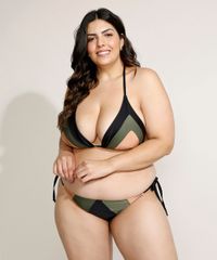 Biquini-Calcinha-Plus-Size-Tanga-Color-Block-com-Amarracao-e-Protecao-UV50--Preto-9958139-Preto_3