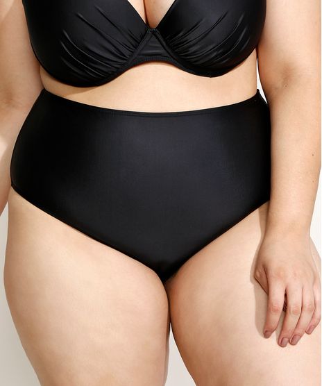 Biquini-Calcinha-Plus-Size-Hot-Pant-com-Protecao-UV50--Preto-9958168-Preto_1