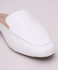 Mule-Feminino-Via-Uno-Bico-Redondo-Croco-Branco-9971488-Branco_3