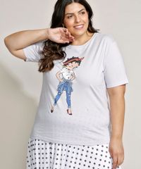 Blusa-Feminina-Plus-Size-Betty-Boop-Manga-Curta-Decote-Redondo-Lilas-9967441-Lilas_5
