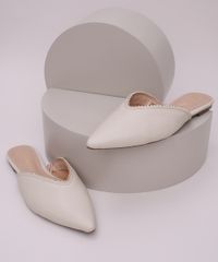 Mule-Feminino-Via-Uno-Bico-Fino-com-Aplicacao-de-Bolinhas-Metalizadas-Bege-9971489-Bege_1