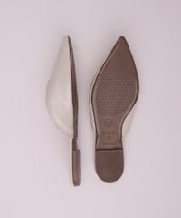 Mule-Feminino-Via-Uno-Bico-Fino-com-Aplicacao-de-Bolinhas-Metalizadas-Bege-9971489-Bege_6