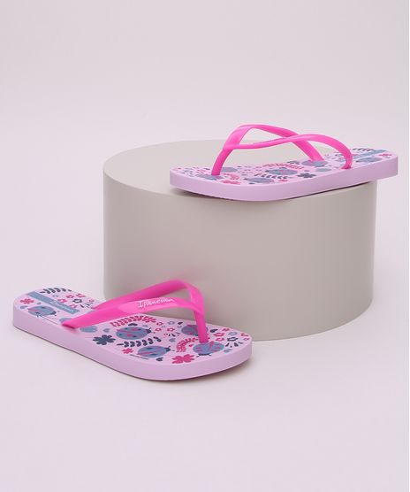 Chinelo-Infantil-Ipanema-Estampado-Floral-com-Joaninha-Pink-9958626-Pink_1