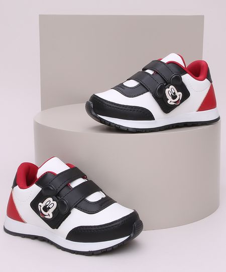 Tenis-Infantil-Mickey-com-Tira-e-Velcro-Branco-9964210-Branco_1 Tenis-Infantil-Mickey-com-Tira-e-Velcro-Branco-9964210-Branco_1