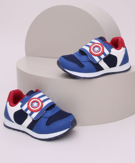 Tenis-Infantil-Capitao-America-com-Tira-e-Velcro-Azul-9964211-Azul_1 Tenis-Infantil-Capitao-America-com-Tira-e-Velcro-Azul-9964211-Azul_1