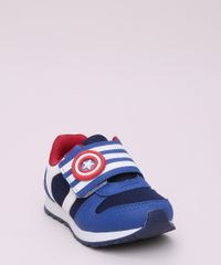 Tenis-Infantil-Capitao-America-com-Tira-e-Velcro-Azul-9964211-Azul_3