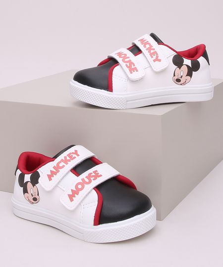 Tenis-Infantil-Mickey-com-Tira-e-Velcro-Branco-9964218-Branco_1 Tenis-Infantil-Mickey-com-Tira-e-Velcro-Branco-9964218-Branco_1
