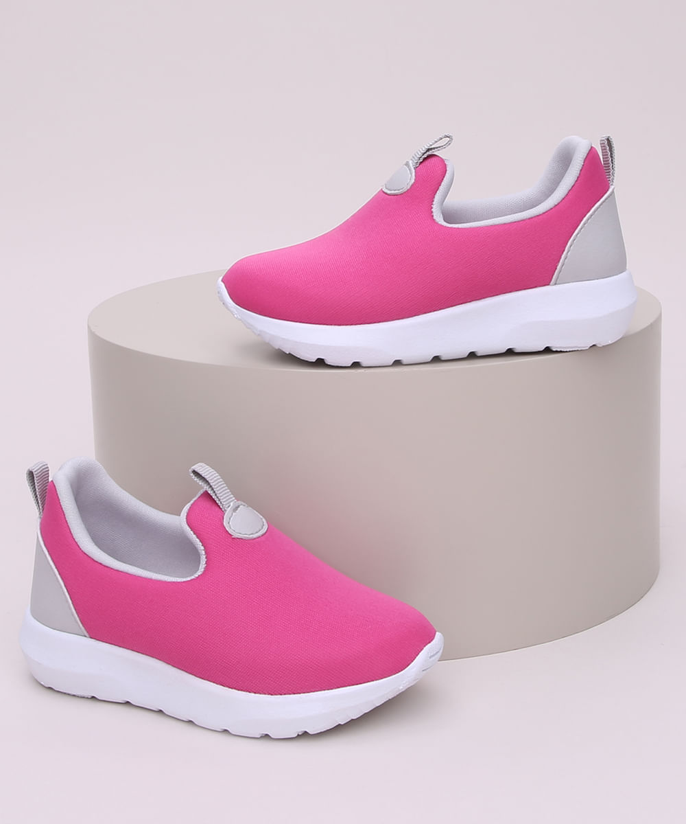 tenis infantil pink